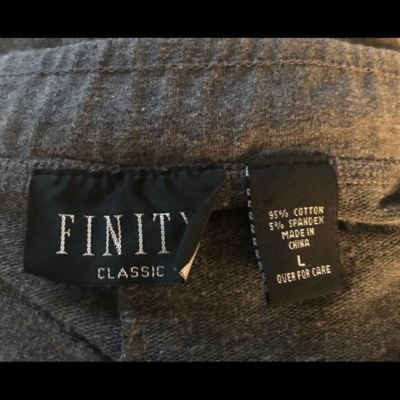 Infinity Classic Jogging Suit Women’s Large Grey - Picture 4 of 5